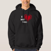 Ik hou van mijn vrouw op maat hoodie (Voorkant)