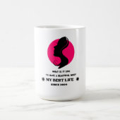 Ik hou van mijn vrouw op maat koffiemok (Center)