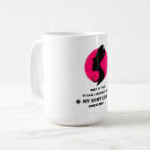 Ik hou van mijn vrouw op maat koffiemok (Voorkant links)