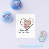 Ik hou van mijn VROUW - Persoonlijke FOTO van best Flyer (Enkel)