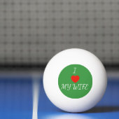 Ik hou van mijn vrouw pingpongbal (Net)