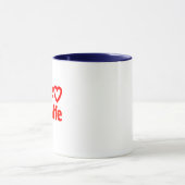 Ik hou van mijn vrouw - Romantisch cadeau voor vro Mok (Midden)
