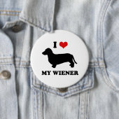 Ik hou van mijn vrouw ronde button 4,0 cm (In situ)