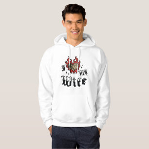 Ik hou van mijn vrouw - Rood - DingusDesign Hoodie