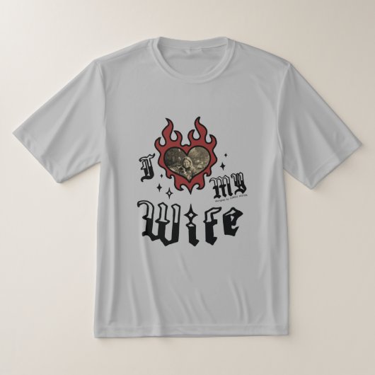 Ik hou van mijn vrouw - Rood - DingusDesign  T-shirt (Laagn)