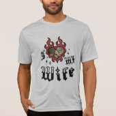Ik hou van mijn vrouw - Rood - DingusDesign  T-shirt (Voorkant)