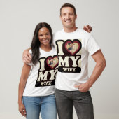 Ik hou van mijn vrouw San-Telmo - Aangepaste foto T-shirt (Unisex)