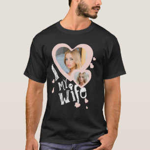 Ik hou van mijn vrouw schattig t-shirt