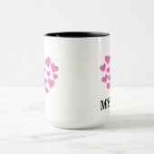 Ik hou van mijn vrouw schattige valentijn liefde mok (Midden)