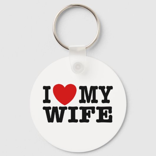 Ik hou van mijn vrouw sleutelhanger (Voorkant)