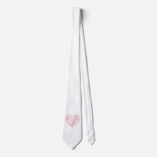 Ik hou van mijn vrouw stropdas (Voorkant)