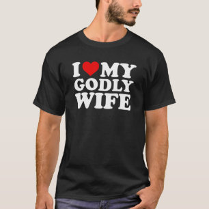 Ik hou van mijn vrouw t-shirt