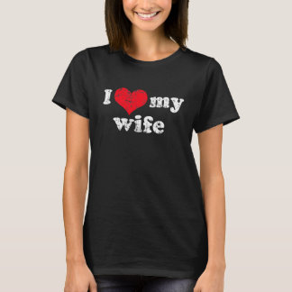 Ik hou van mijn vrouw t-shirt