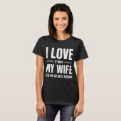 Ik hou van mijn vrouw t-shirt (Voorkant volledig)