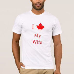 Ik hou van mijn vrouw t-shirt