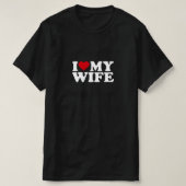 Ik hou van mijn vrouw t-shirt (Design voorkant)