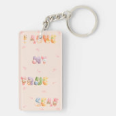 Ik hou van mijn ware zelf | Positive Motivation Sl Sleutelhanger (achterkant)