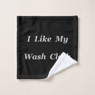 Ik hou van mijn  washandje