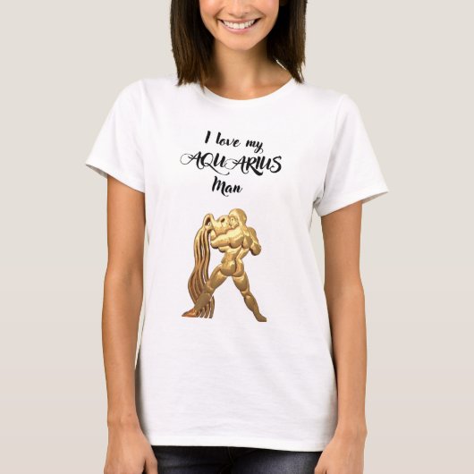 Ik hou van mijn Waterman Man T-shirt (Voorkant)