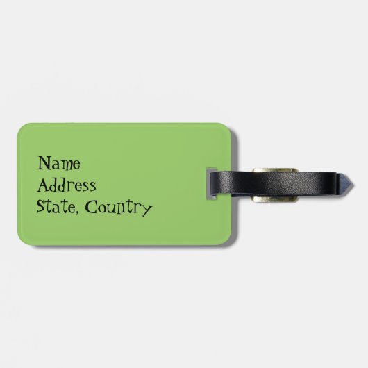 Ik hou van mijn wei bagagelabel (Achterkant horizontaal)