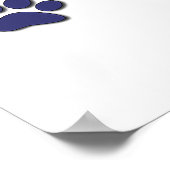 Ik hou van mijn weimaraner (mannenhond) poster (Hoek)