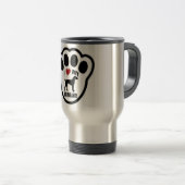 Ik hou van mijn Weimaraner Pw print Reisbeker (Voorkant rechts)