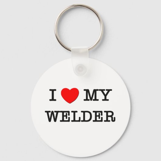 Ik hou van mijn WELDER Sleutelhanger (Voorkant)