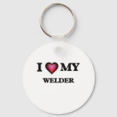 Ik hou van mijn Welder Sleutelhanger (Voorkant)