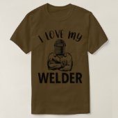 Ik hou van mijn Welder T-shirt (Design voorkant)