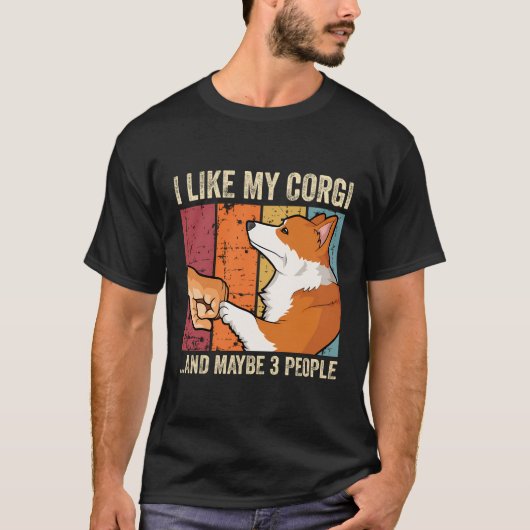 Ik hou van mijn Welsh Corgi T-shirt (Voorkant)