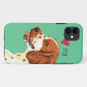 Ik hou van mijn Welsh Springer Spaniel Case-Mate iPhone Case (Achterkant (horizontaal))