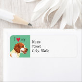 Ik hou van mijn Welsh Springer Spaniel Etiket (Insitu)