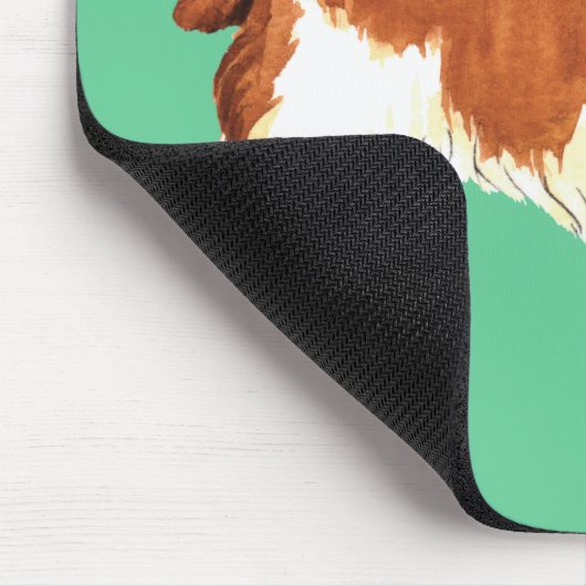 Ik hou van mijn Welsh Springer Spaniel Muismat (Hoek)