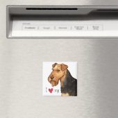 Ik hou van mijn Welsh Terrier Magneet (Insitu (Vaatwasser))