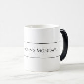 Ik hou van mijn werk. Humoristisch Magische Mok (Voorkant rechts)