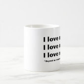 Ik hou van mijn werk* Mok (Center)