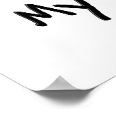 Ik hou van mijn werk poster (Hoek)