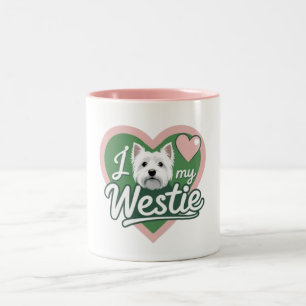 Ik hou van mijn Westie Mok