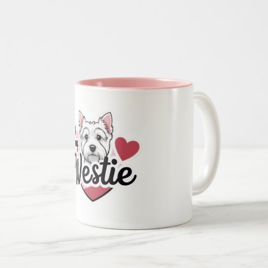 Ik hou van mijn Westie Mok (Voorkant rechts)