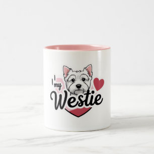 Ik hou van mijn Westie Mok