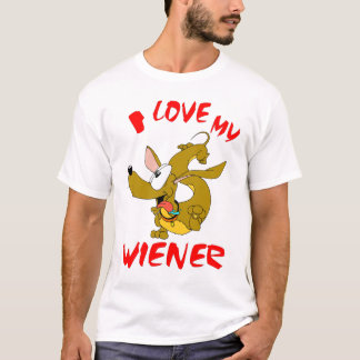 Ik hou van mijn Wiener! T-shirt