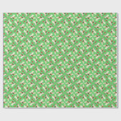 Ik hou van mijn Wire Fox Terrier Cadeaupapier (Vlak)