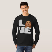 Ik hou van mijn Wirehaered Vizsla Dog T-shirt (Voorkant volledig)