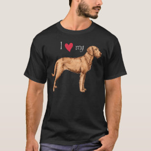 Ik hou van mijn Wirehaered Vizsla T-shirt