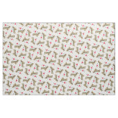 Ik hou van mijn Wirehaire Dachshund Stof (Fat Quarter)