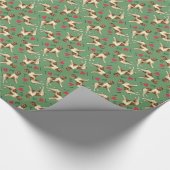 Ik hou van mijn Wirehares Pointing Griffon Cadeaupapier (Hoek)