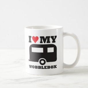 Ik hou van mijn wobbelbox koffiemok