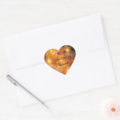 Ik hou van mijn Wonderful Husband Heart Sticker (Envelop)