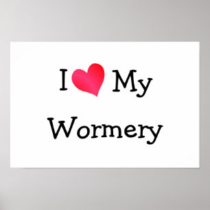 Ik hou van mijn Wormery Poster