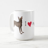 Ik hou van mijn Xolo Koffiemok (Voorkant links)